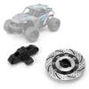 Acouto Wheel Brake Disc Parts Fit for Unlimited Desert Racer Udr 1/7 RC Car Unlimited Desert Racing Upgrade Parts Udr Upgrades (Black) view 3