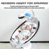 FSINWV Newborn Insert and 3Pcs Replacement Toy Balls for Mamaroo, Breathable Reversible Infant Insert Compatible with Mamaroo Baby Swing & RockaRoo, Head & Body Support, Machine Washable  view 2