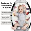 FSINWV Newborn Insert and 3Pcs Replacement Toy Balls for Mamaroo, Breathable Reversible Infant Insert Compatible with Mamaroo Baby Swing & RockaRoo, Head & Body Support, Machine Washable  view 3