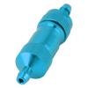 RC Oil Fuel Filter, RC Fuel Filter Aluminum Alloy Universal Effective RC Accessory for RC Boats (Blue) view 3