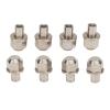 Acouto 8Pcs RC Hex Wheel Hub Nut 12mm Drive Adaptor Extension Column Stainless Steel RC Wheels 12mm Hex Extension view 1