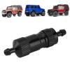 ANGGREK RC Oil Fuel Filter, RC Fuel Filter Aluminum Alloy Universal Effective RC Accessory for RC Boats (Black) view 4