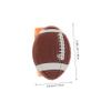 FOYTOKI 6pcs Sports Balls Theme Rings Basketball Rugby Baseball for Party Favors Goodie Bags Stuffers view 2
