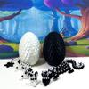 2pcs 3D Printed Dragons with Dragon Egg, Articulated White and Black Cherry Blossom Dragons, 3D Printed Gift Birthday Party, Fidget ADHD Autism Toy D019-D030 view 1