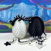 2pcs 3D Printed Dragons with Dragon Egg, Articulated White and Black Cherry Blossom Dragons, 3D Printed Gift Birthday Party, Fidget ADHD Autism Toy D019-D030 view 2