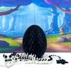 2pcs 3D Printed Dragons with Dragon Egg, Articulated White and Black Cherry Blossom Dragons, 3D Printed Gift Birthday Party, Fidget ADHD Autism Toy D019-D030 view 4