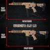 EMERBU Pro-Grade Gel Splatter Ball Blaster ARP9 Plus Upgraded by EMERBU - Metal and Nylon Body - 11.1V High Power - Metal Gearset - High Speed Motor - for Ages 15+ Adults(Tan) view 3