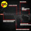 EMERBU Pro-Grade Gel Splatter Ball Blaster ARP9 Plus Upgraded by EMERBU - Metal and Nylon Body - 11.1V High Power - Metal Gearset - High Speed Motor - for Ages 15+ Adults(Black) view 2