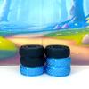 6pcs Gyro Spinner - Stress Relief Fidget Toy - Stocking Stuffer - 3D Printed Blue and Black Gyro Spinner Fidget Toy for Adults - Reduces Stress & Anxiety view 2