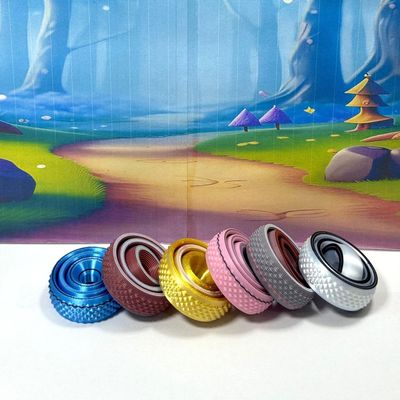 6 pcs Gyro Spinner - Stress Relief Fidget Toy - Stocking Stuffer - 3D Printed Gyro Spinner - Reduces Stress & Anxiety - ADHD & Autism Fidget Toy