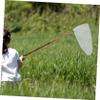 BESTonZON Retractable Telescoping Butterfly Net Alloy Handle Lightweight Extendable Insect Catching Tool for Boys and Girls and Science Education for Outdoor Adventures and Learning view 3