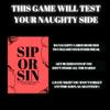 Sip Or Sin Couples Connection - Freaky Couples Game for Romantic Date Night, Anniversary or Valentine's Day. 110 Spicy Dares & Questions for Your Partner view 4