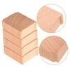 BESTonZON 6pcs Wooden Train Bridge Supports Compatible Bridge Pier Track Accessories for Boys and Girls view 4