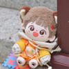 niannyyhouse 20cm Plush Doll Clothes Fruit Pattern Hoodies Overalls 8in Soft Stuffed Doll Dressup (Yellow-1) view 4