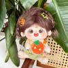 niannyyhouse 20cm Plush Doll Clothes Fruit Pattern Overalls 8in Doll Dressup (Orange) view 2