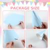 24 PCS Rainbow Party Hats - DIY Assemble Pastel Rainbow Themed Paper Hats Pastel Party Birthday Party Cone Hats Macaron Themed Party Hats for Kids and Adults Birthday, Baby Shower Party Decorations view 3