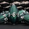 ARUOHHA DND Metal Dice Black Green Dragon Egg Dice with Rotating Dragon Egg Shell, Role Playing Game RPG Polyhedral D and D Dice Set D20 D12 D10 D8 D6 D4 view 4
