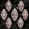 ARUOHHA DND Metal Dice Blood Splatter Dragon Egg Dice with Metal Box, Role Playing Game RPG Polyhedral D and D Dice Set D20 D12 D10 D8 D6 D4 view 2