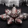 ARUOHHA DND Metal Dice Blood Splatter Dragon Egg Dice with Metal Box, Role Playing Game RPG Polyhedral D and D Dice Set D20 D12 D10 D8 D6 D4 view 4