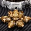 ARUOHHA DND Metal Dice Antique Gold Dragon Egg Dice with Metal Box, Role Playing Game RPG Polyhedral D and D Dice Set D20 D12 D10 D8 D6 D4 view 4