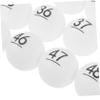 KOMBIUDA 50pcs Lottery Balls for Raffle Draw and Home Party Games Sturdy Activity Balls for Fun Entertainment and Events view 3