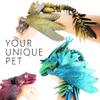 ACOCOFE 3D Printed Dragon Feathered Wyvern Toy, 16 inch Large Fidget Articulated Dragon with Wings, Large Desktop Pet 3D Printed Toy (Laser Green) view 4
