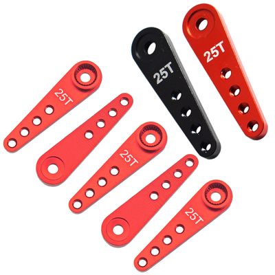 25T Metal Servo Horn Extension Long RC Steering Arm & 25T Servo Horn 37mm Metal 25 Teeth Extension Steering Arm Server