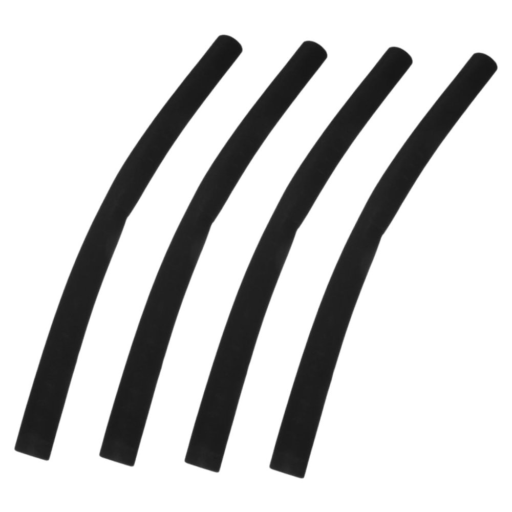 CHILDWEET 4pcs Stroller Handle Sleeve Soft Sponge Grip Cover for Enhanced Comfort and Safety Easy to Install Pram Handle Protector Black Color