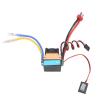 480A Brushed ESC, 60A DC Brushed Speed Controller ESC Automatic Throttle Range Calibration Multiple Aluminum Alloy for RC Boat view 1