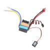 480A Brushed ESC, 60A DC Brushed Speed Controller ESC Automatic Throttle Range Calibration Multiple Aluminum Alloy for RC Boat view 2