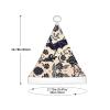 Bat pattern Christmas hat - Plush Soft Cap for Christmas, New Year, Halloween - Vibrant Headpieces & Headwear Supplies view 3