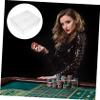 COHEALI Acrylic Poker Chip Storage Box Lid Transparent Organizer for Chips Portable and Case for and Parties view 2