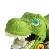 Almencla Dinosaur Transport Truck with Mini Cars Portable Novelty Storage Dinosaur Car Vehicles Playset for Kindergarten Birthday Gift, 6 Small Cars view 4