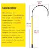 2 Pcs Rescue Hook, High Voltage Insulated Rescue Hook high Voltage Telescopic, Fire Electrician Lifeguard Rod Kit for Pool/Power Plant/Substation, Anti-electrocution Emergency Life-Saving Tools(3.3ft/ view 2
