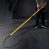 2 Pcs Rescue Hook, High Voltage Insulated Rescue Hook high Voltage Telescopic, Fire Electrician Lifeguard Rod Kit for Pool/Power Plant/Substation, Anti-electrocution Emergency Life-Saving Tools(3.3ft/ view 3