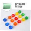 GETAJGHSD 100pcs Lottery Balls Sphere Game Balls for Party Raffle Prizes Carnival Toy view 3