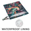 Wet Bag 2Pcs Wet Dry Bag Waterproof Travel Laundry Bags Colorful Floral Hummingbird Swimsuit Bags Storage Cloth Diaper Wet Bags Bathing Suit 0rganizer Bags for Beach, Yoga, Gym, Pool view 3