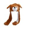 Animal Plush Ear Hat Kids Adults Cute Flap Moving Jumping Hat view 1