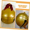 Levemolo Inflatable Bell Toys Decorative Party Layout Bell Balloon Pvc Ornament Festive Decor view 2