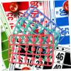 WOONEKY 49pcs Multi Raffle for Bingo and Lottery Games Easy to Read Game Props for Parties and Entertainment Safe and Design view 3