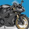 Collection 1:12 for Kawasaki ZX-10R 2010 Motorcycle Model Simulation Diecast Metal Motorcycle Model Gift(Black Retail Box) view 3