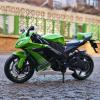 Collection 1:12 for Kawasaki ZX-10R 2010 Motorcycle Model Simulation Diecast Metal Motorcycle Model Gift(Green Retail Box) view 1