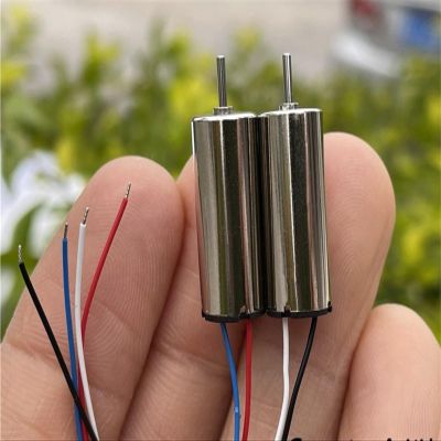 0820 8mmX20mm Mini Coreless Electric Motor DC3.7V 4.2V 50000RPM High Speed Micro Hollow Cup Motor 1Pcs(1 Pair Propeller)