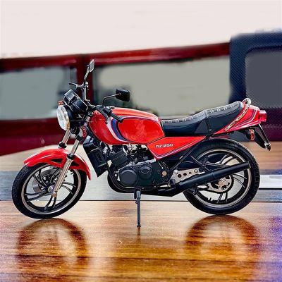 Collection 1/12 for Y-AMAHA RZ 250 Motorcycle Metal Model Collection Simulation Diecasts Gifts(Red)