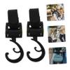 Hohopeti 2pcs Stroller Hook Bag Hook Multi-Purpose Accessory for Hanging Diaper Bags and More Design for Easy Attachment and Use view 2