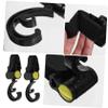 Hohopeti 2pcs Stroller Hook Bag Hook Multi-Purpose Accessory for Hanging Diaper Bags and More Design for Easy Attachment and Use view 4