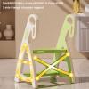Toddler Learning Stool Kids Kitchen Step Stool with Non-Slip Foot Pads Toddler Tower for Kitchen Countertop and Bathroom view 3