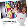 BCOATH Desktop Prize Wheel for Raffles and Games Blank Rotating Turntable for Parties Education Trade Shows and Family Gatherings for Unique Designs view 3