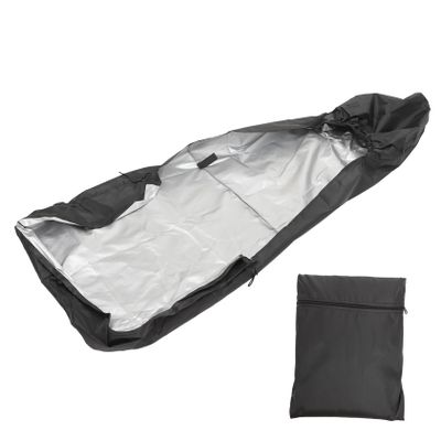Mikinona 2pcs Nylon Auto Seat Cover Protector Black Car Seat Covers Dust Dirt Protection Washable Storage Bag
