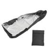 Mikinona 2pcs Nylon Auto Seat Cover Protector Black Car Seat Covers Dust Dirt Protection Washable Storage Bag view 1